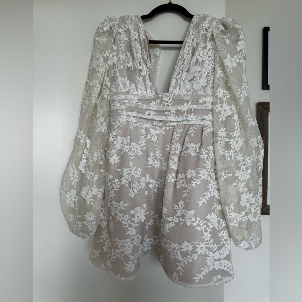By Watters Meringue dress in Lace - Picture 2 of 6